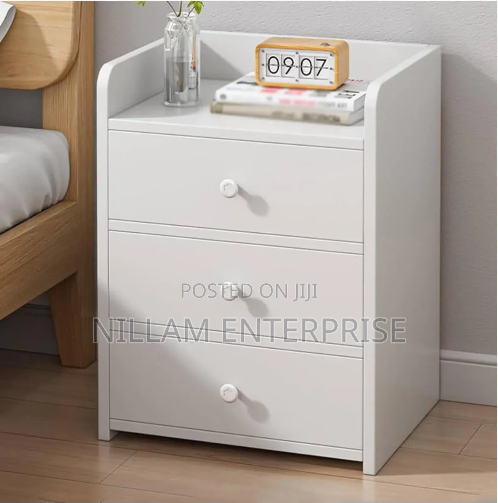 Drawer Bedside Table Big Size*