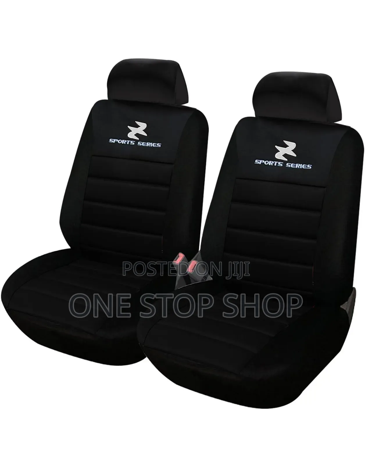 5 Seater All Black Seat Cushions