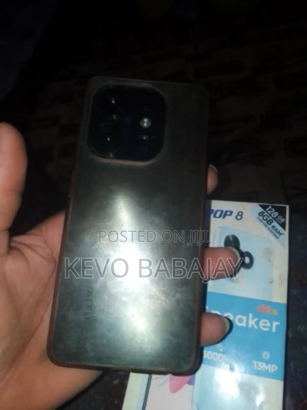 Tecno Pop 8 128 GB Black - thumbnail 2