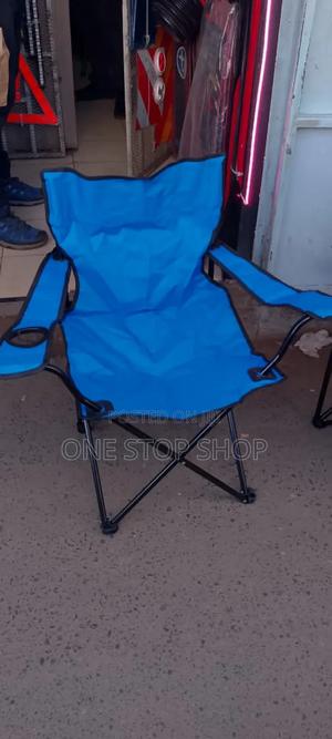 Blue Foldable Camping Seats - thumbnail 2