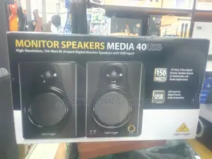 Media 40usb: Behringer 40w Bi-Amplified Digital Monitor Speakers