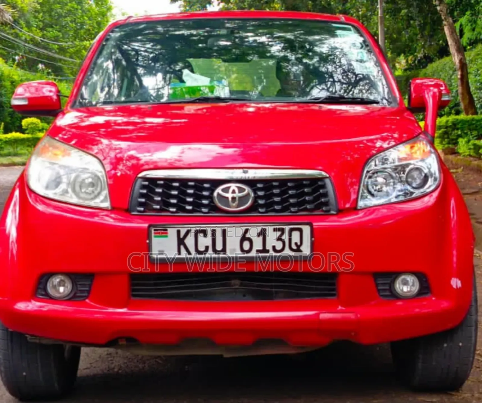 Toyota Rush 2012 Red