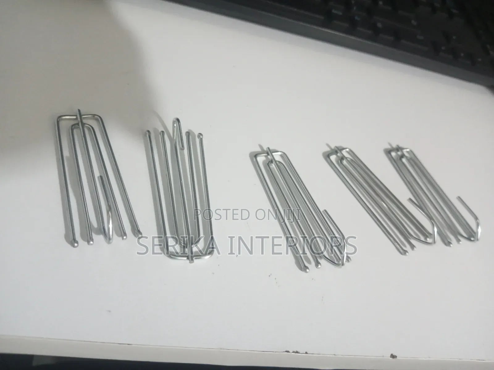 Silver 3 Pin Hooks 3 Pin Hooks Environmental Friendly Approved Justin