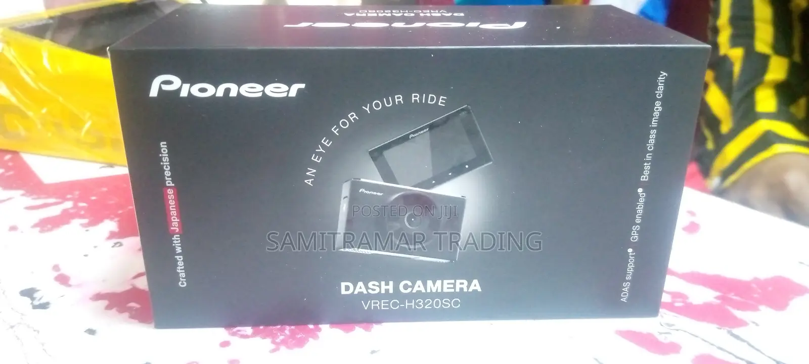 Vrec-H320sc Pioneer Full Hd Dashcam, Built-in GPS Wi-Fi, Advanced Adas