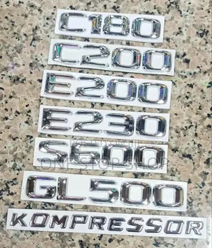 Different Mercedes Boot Replacement Letter Badges
