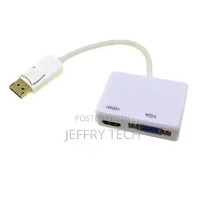 Display Port Male to Vga Hdmi Video Adapter, Edpvghi Espada