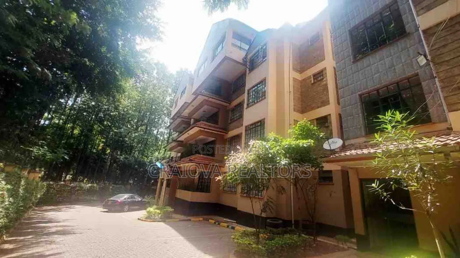 3bdrm Apartment in Kilimani for rent