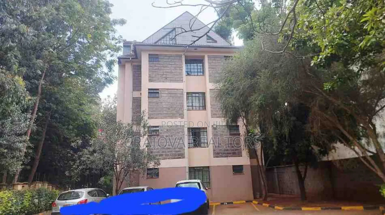 3bdrm Apartment in Kilimani for rent