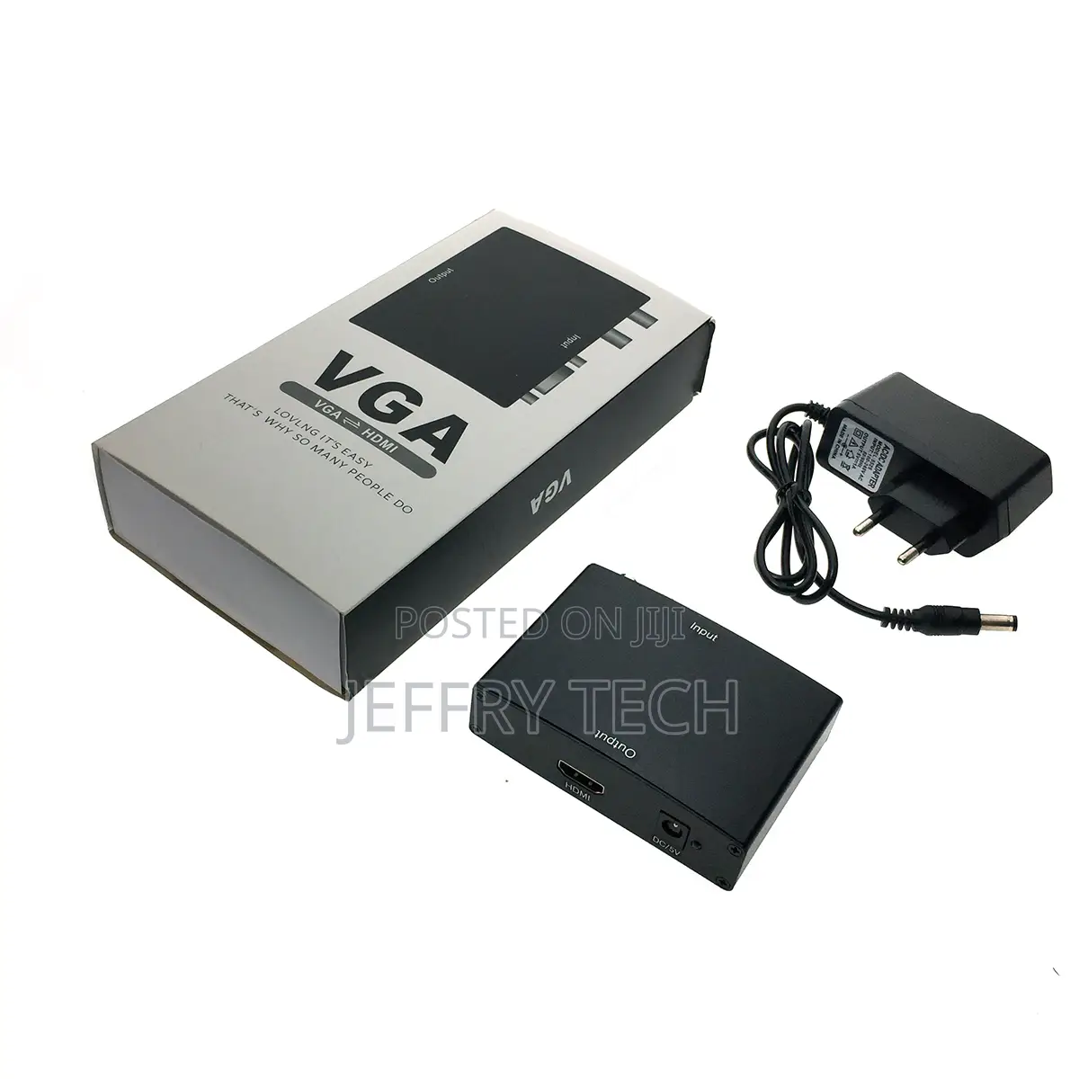 Vga + R/L Audio to Hdmi Converter, Espada, Hcv0101 With Power Supply