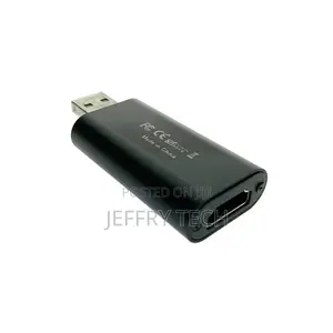 Hdmi to Usb Video Capture Adapter for Capturing Video Content From An