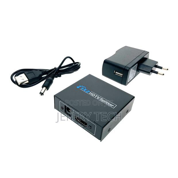 1x2 Hdmi Splitter With Amplifier (Up to 25m, V1.4) and 3d Support