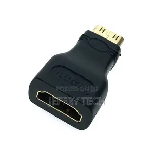 Mini Hdmi Male to Hdmi Female Adapter, Espada Emihdmim-Hdmif