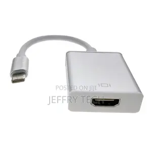 Video Converter Usb 3.1 Type C Male to Hdmi Type a 19pin Female, Esp