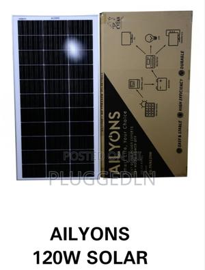 Ailyons 120 Watts Solar Panel. - main view