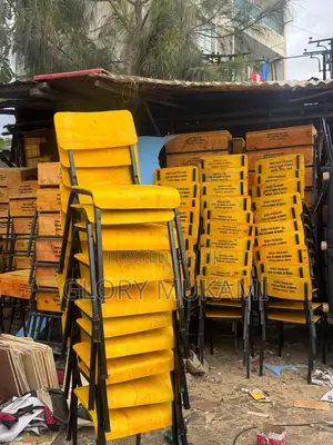 School Lockers And Chairs