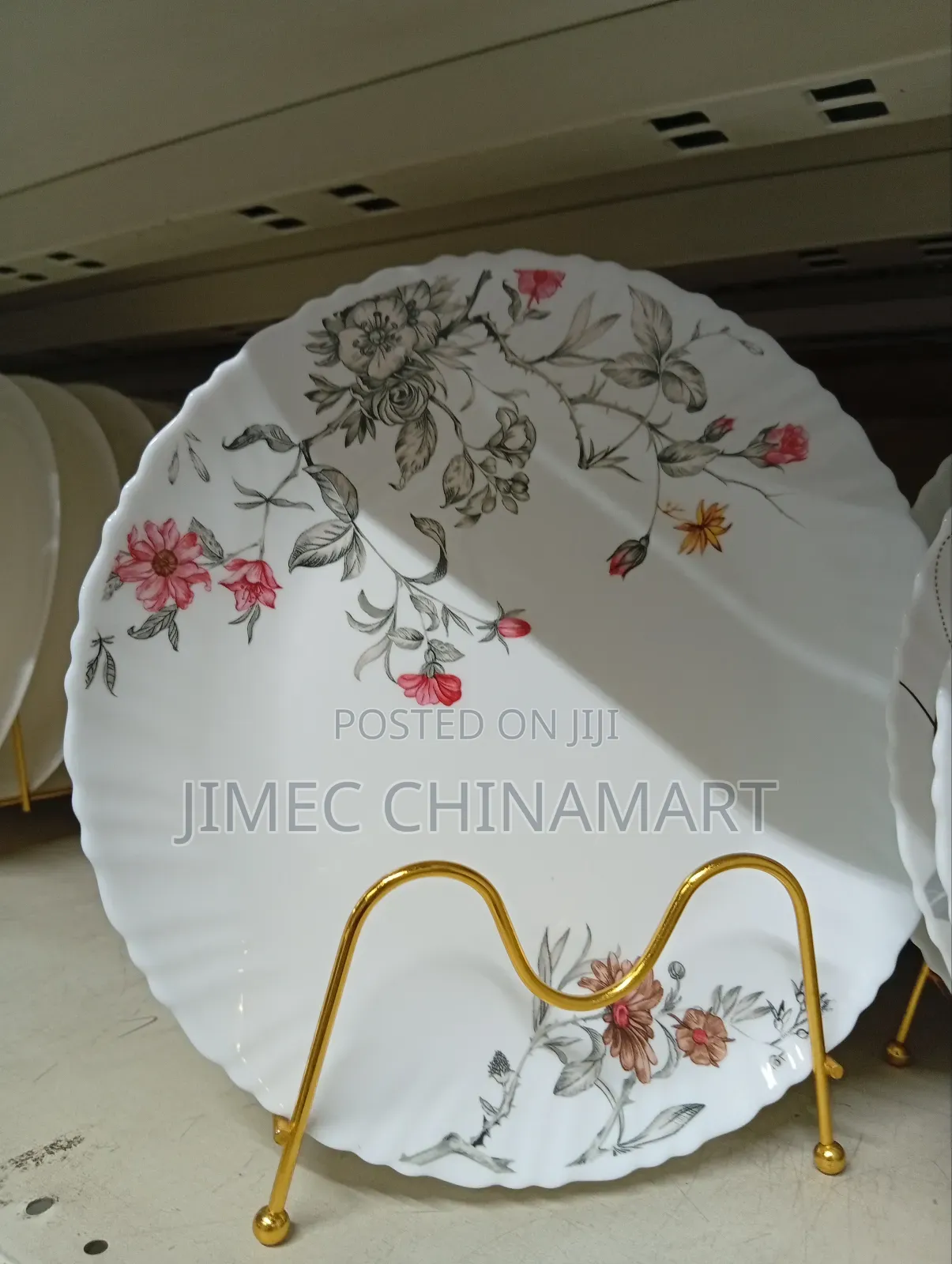 Mixed Floral Pattern Plates
6pcs