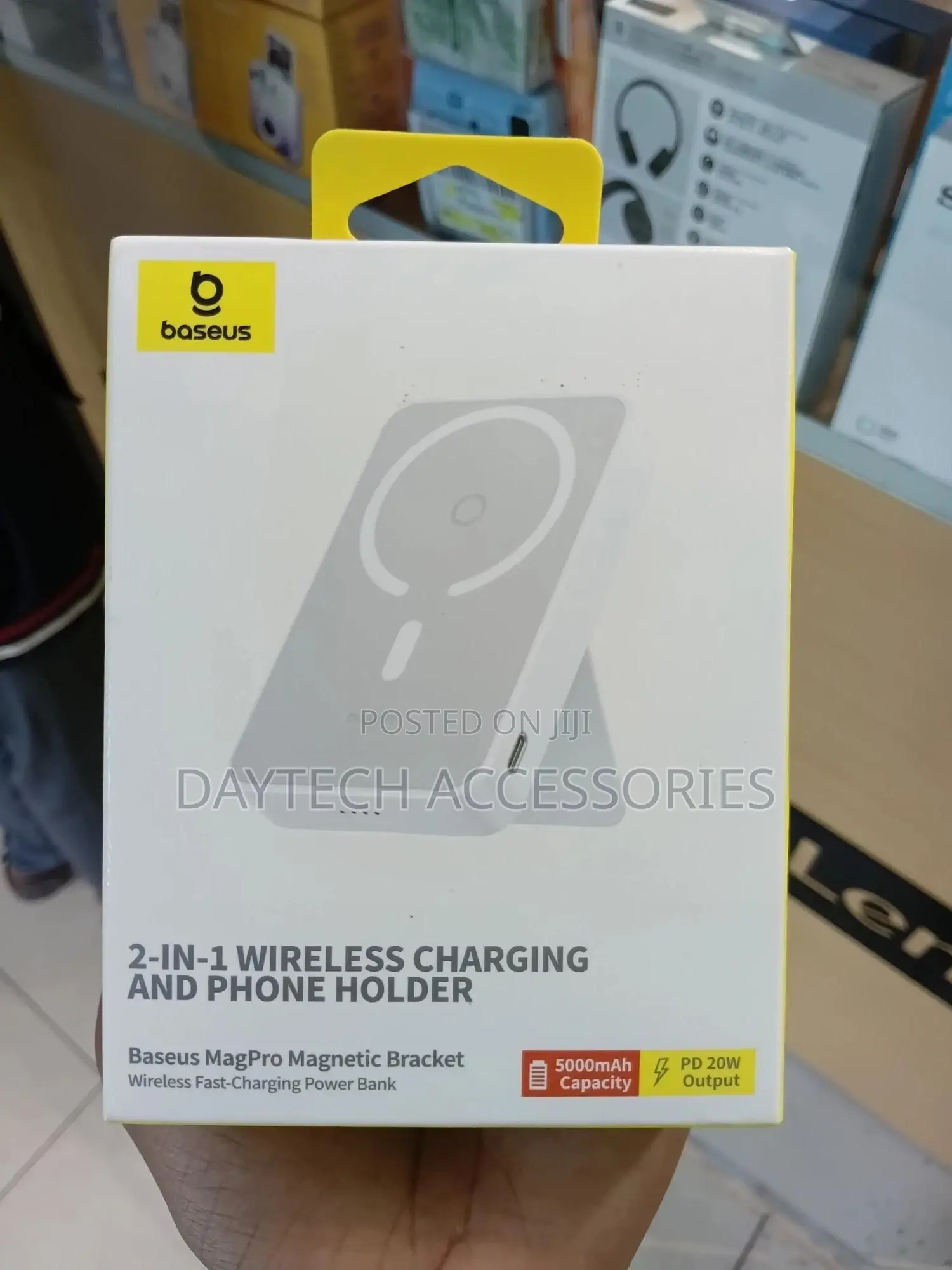 Baseus Magpro Magnetic Wireless Power Bank 20w 5000mah