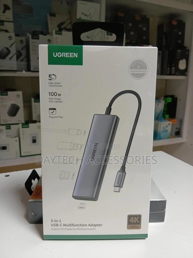 Ugreen Usb-C Multi-Function 5-in-1 Hub Adapter. - thumbnail 2