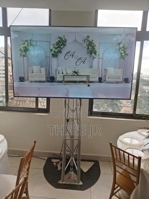 75 Inch Tv Screens Available for Your Event Hires - main view