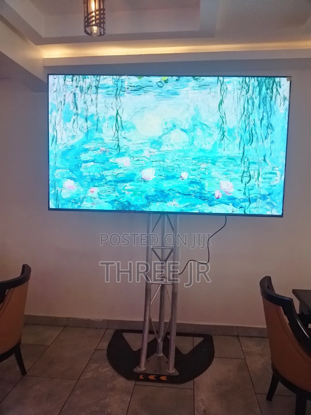 Tv Screens Set Up in Separate Floors Available for Hire