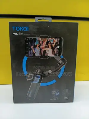 This Is a Tokqi M02 3-Axis Gimbal Stabilizer for Smartphones.