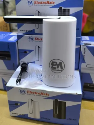 Electric Water Pump .Available In Black And White Colour.