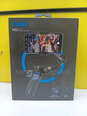 Tokqi M02 Ai Handheld 3-Axis Gimbal Stabilizer for Phone Vlog Gimbal.