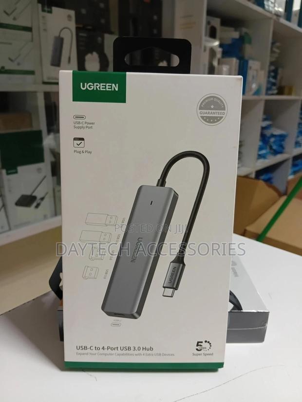 This Is a Ugreen 4-Port Usb 3.0 Hub With Usb-C Connection. - thumbnail 2