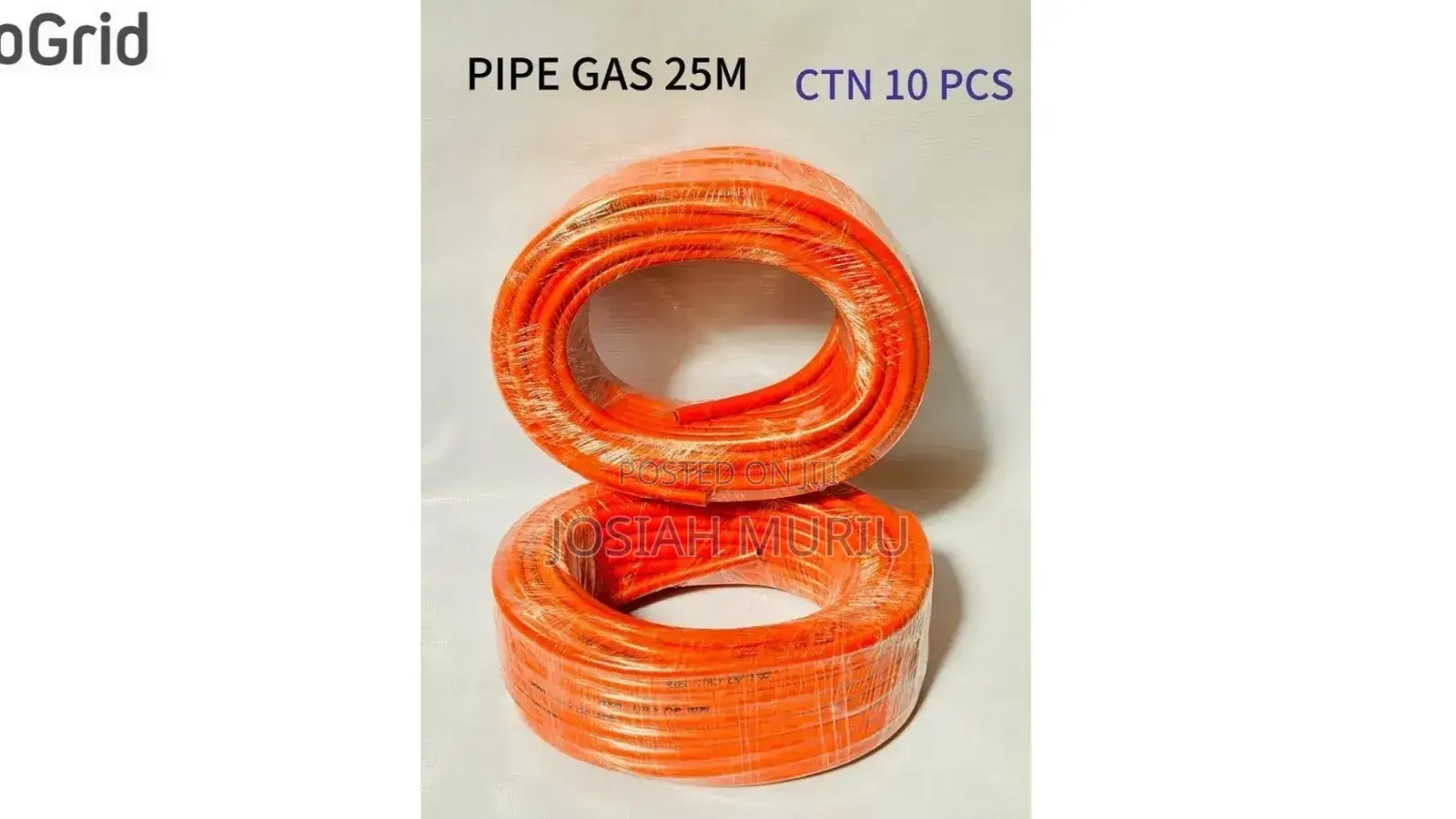 LPG Gas Pipe 25mtrs