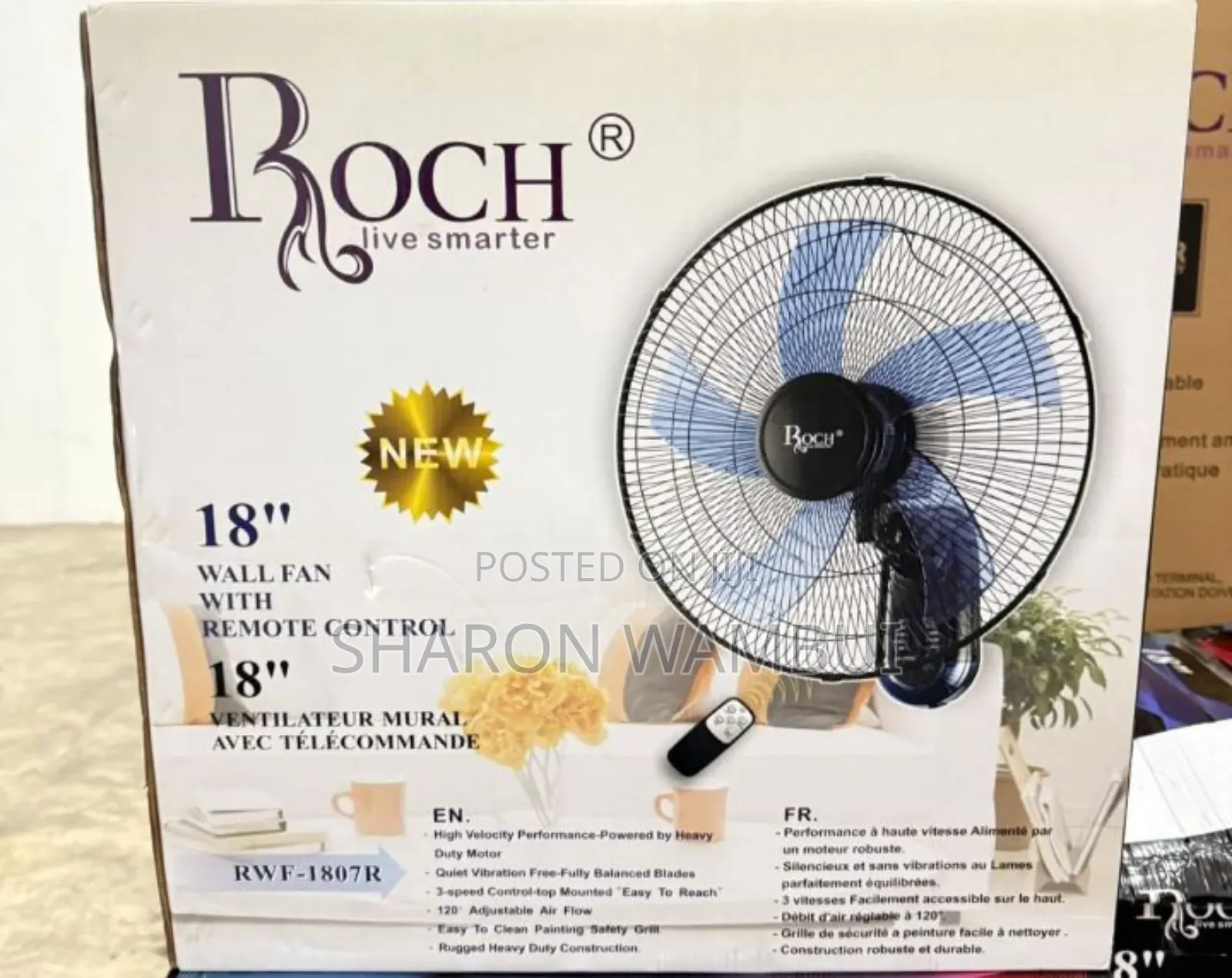 Good 8 Inch Roch Wall Fan/8 Inch Roch Wall Fun