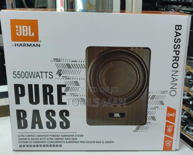 JBL Underseat
5500 Pure Watts.