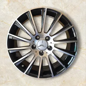 Size 17 Rims for Mercedes Benz (Multispoke Silver)