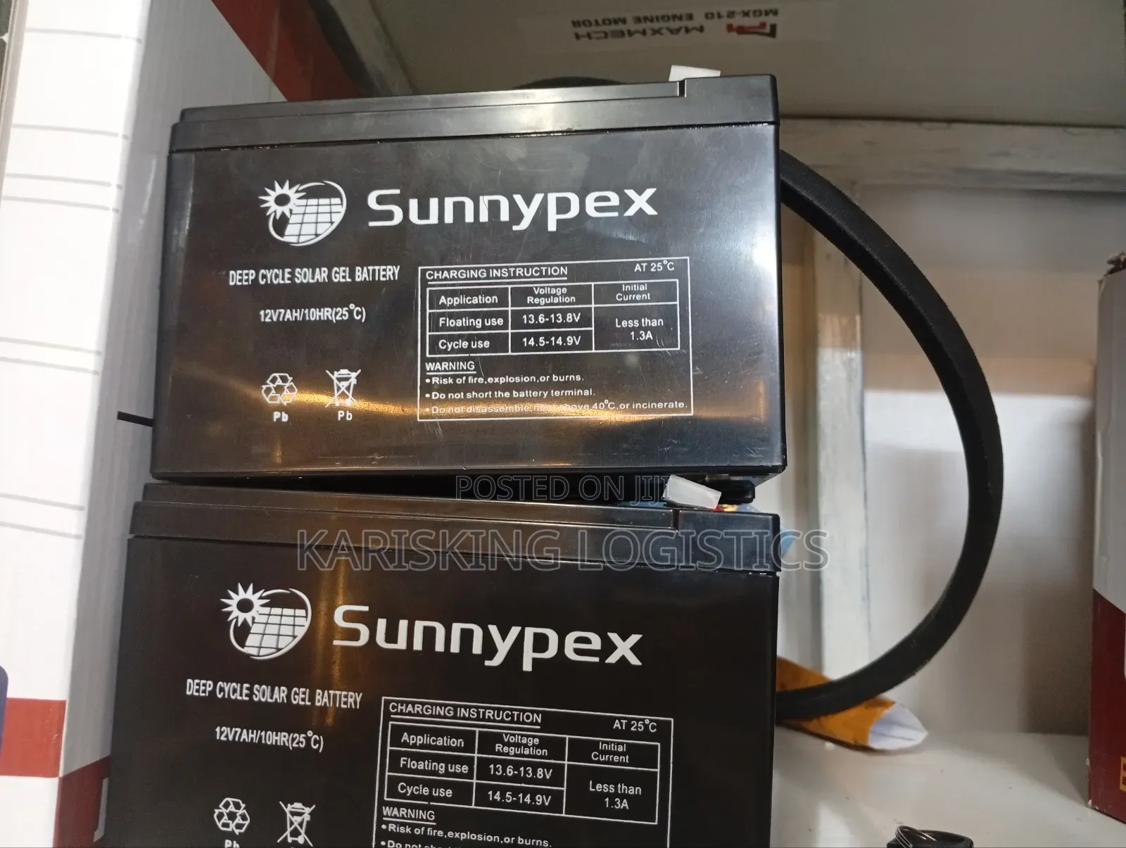 Sunnypex 7 Ah Battery 12v