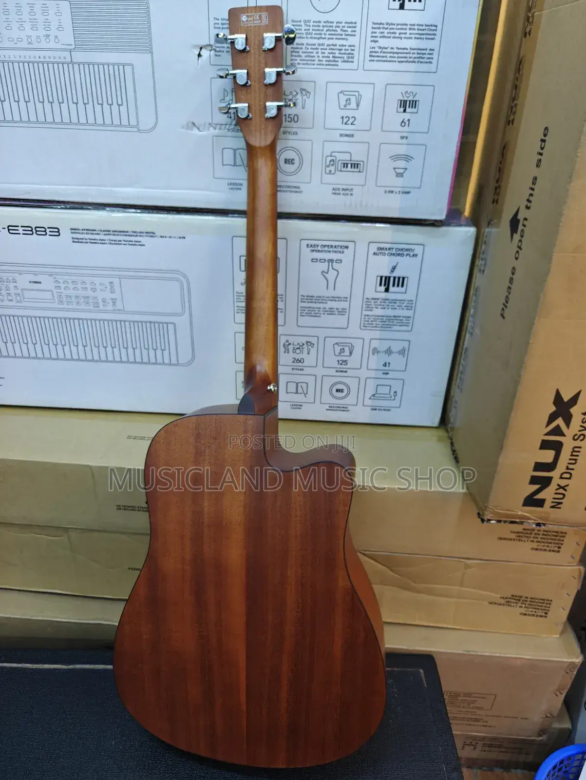 Left Handed Semi Acoustic Guitar