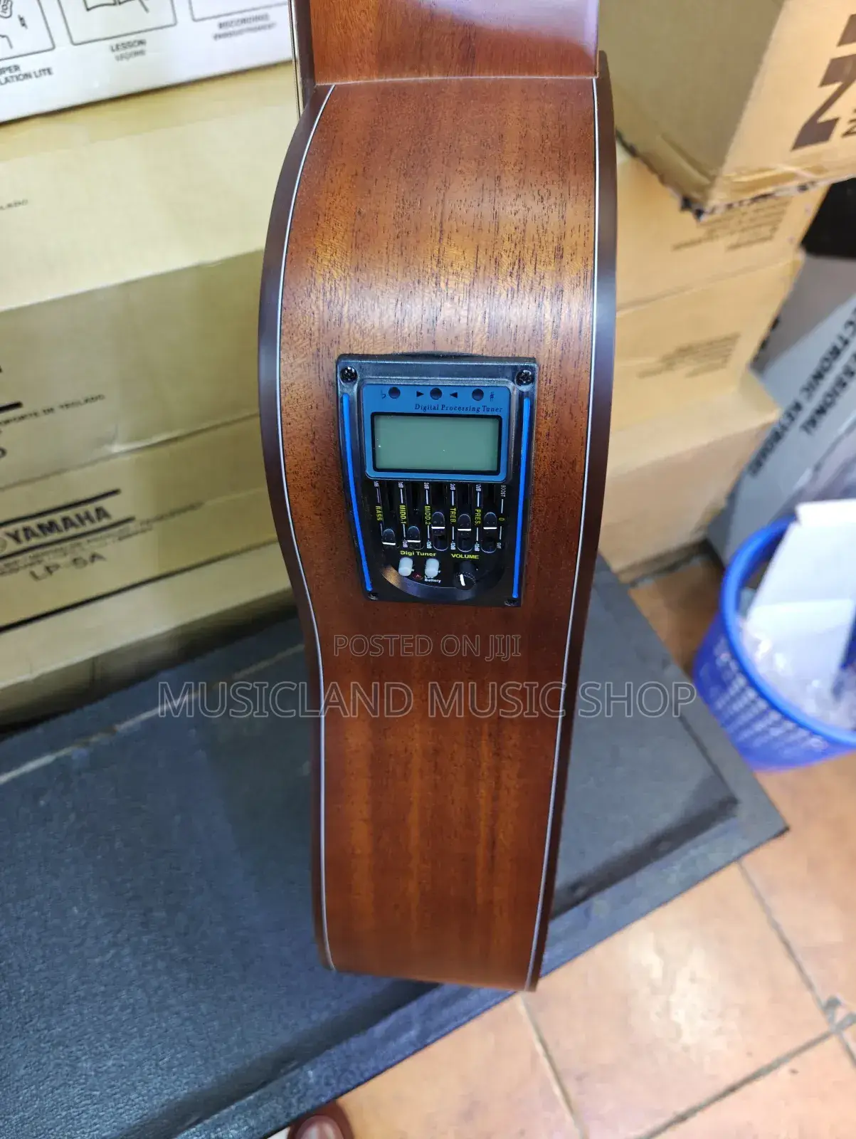 Left Handed Semi Acoustic Guitar