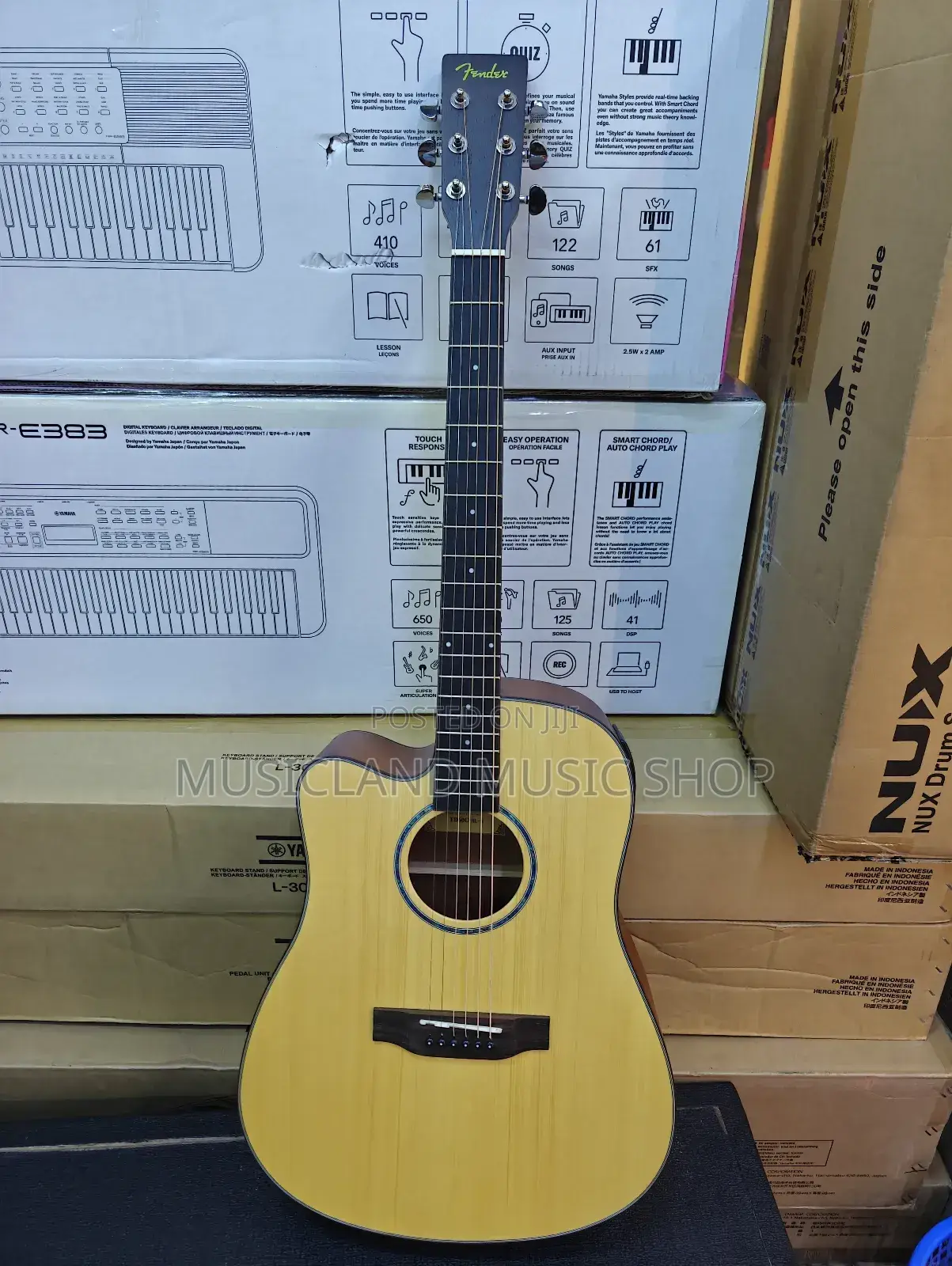 Left Handed Semi Acoustic Guitar