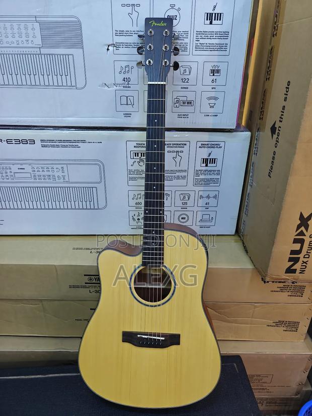 Left Handed Semi Acoustic Guitar - main view