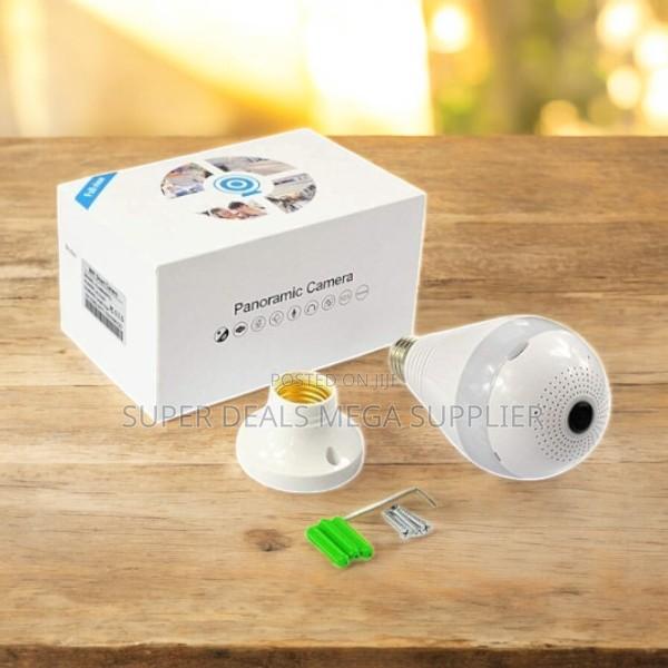 360 Panoramic 1080p Full Hd Multi User Access Wifi Bulb Camera
