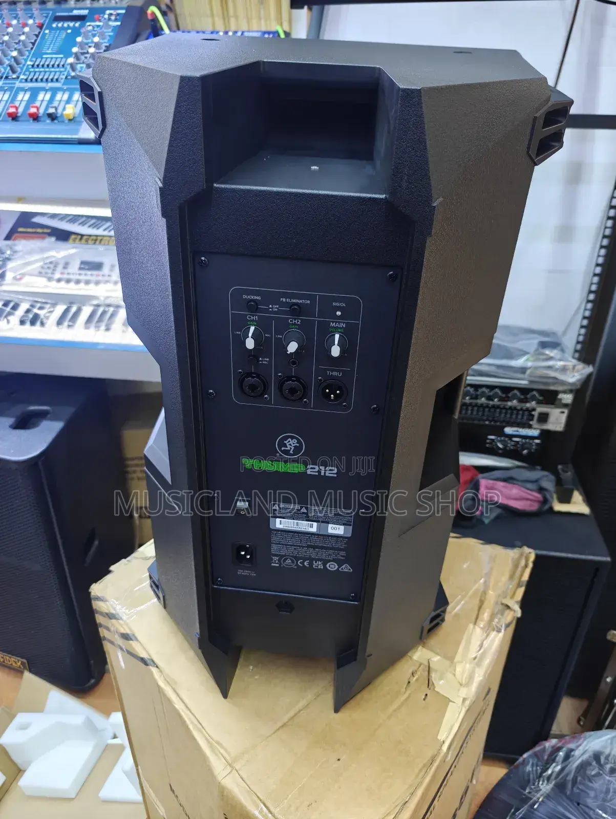 Mackie 212 Active Speakers