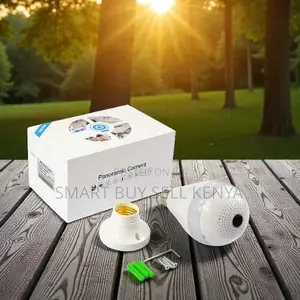 360 Degrees Panoramic Motion Detection Smart Home Wifi Bulb Camera