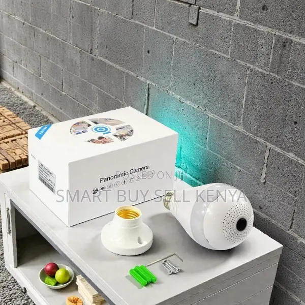 360 Degree Full Hd 1080p Colored Night Vision Wifi Bulb Camera