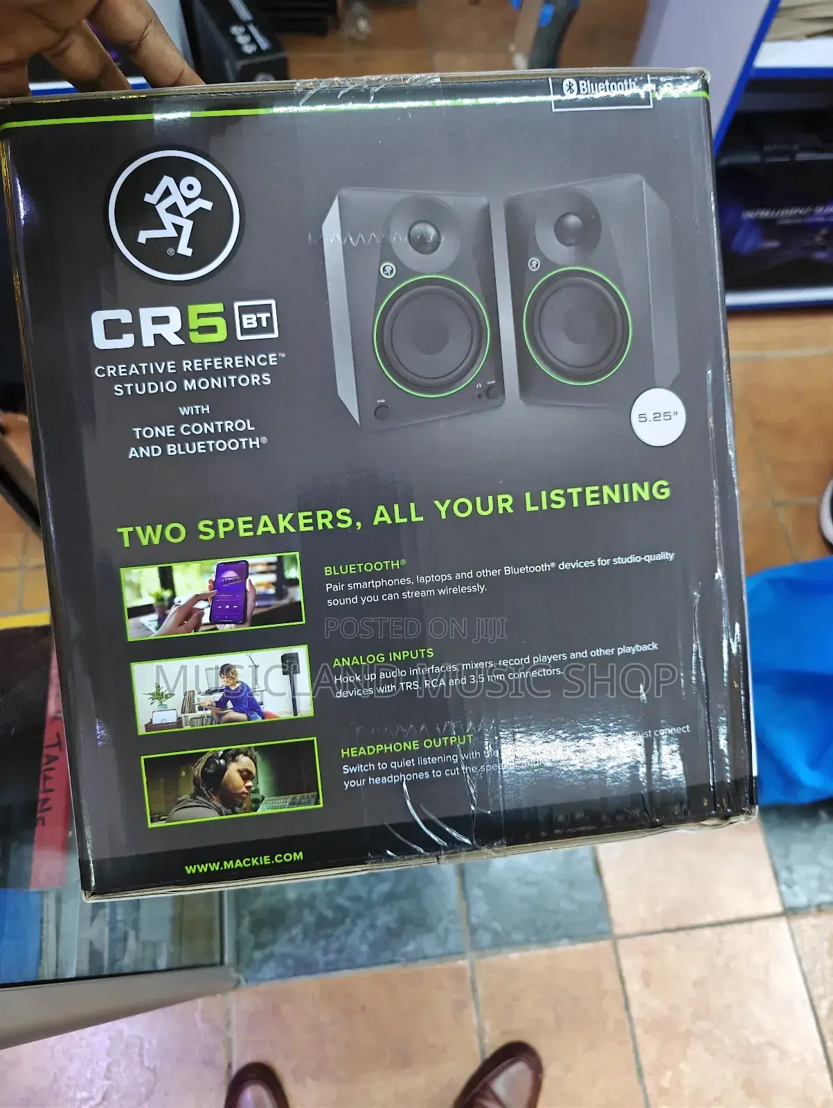 Mackie Cr5bt 5.25" Studio Monitors
