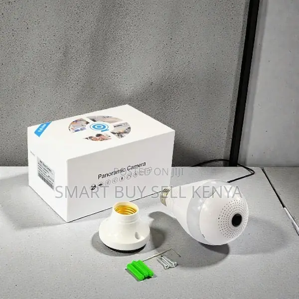 360 Degree Smart Home Security 1080p Wifi Bulb Camera