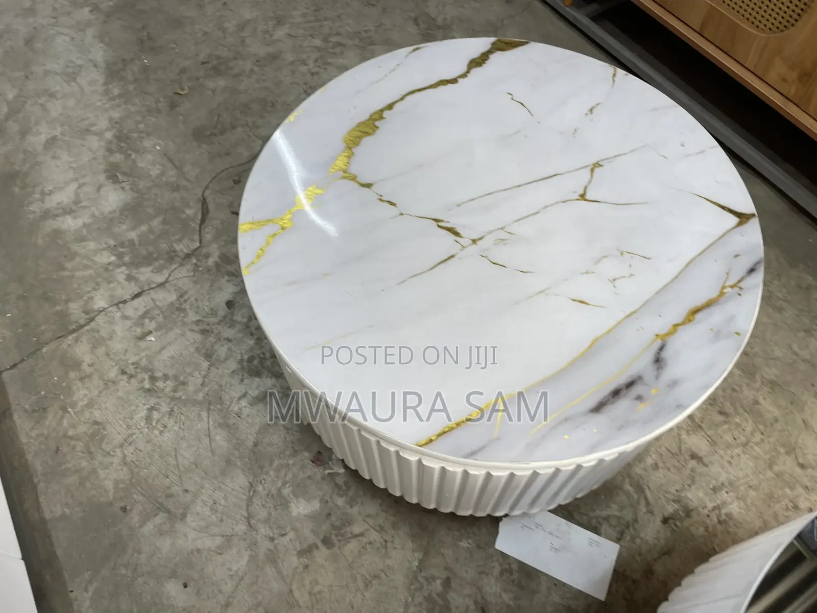 Luxury Round Marble Coffee Table
