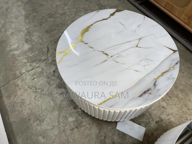 Luxury Round Marble Coffee Table