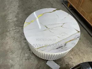 Luxury Round Marble Coffee Table