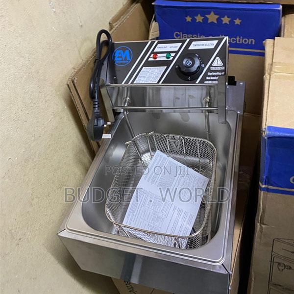 Stylish Design Stainless Steel Home Use 6l Single Electric Deep Fryer