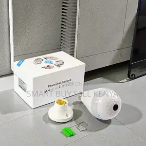 360 Panoramic 1080p Smartphone Control Security Wifi Bulb Camera
