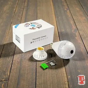 360 Degree 1080p Video Playback Support Wifi Bulb Camera