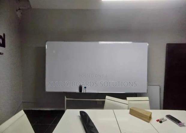 8ft X 4ft (240cmx120cm)Magnetic Whiteboard With Whelled Stand - main view